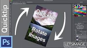 How To Rotate Image In Photoshop Cs6 Youtube