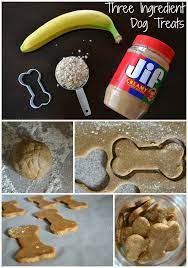 Homemade Peanut Butter Banana Dog Treats Recipe Dog Food Recipes Homemade Dog Food Diy Dog Treats