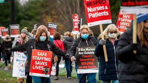 St. Mary Medical Center nurses strike
