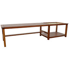 We do our best to note any significant wear to the pieces and detailed photos to collect condition information. Walnut And Brass Coffee Table With Magazine Rack By Dunbar The Modern Vault Orange County Ca