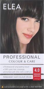 Let me know if it works out ok. Elea Permanent Hair Dye 4 0 Medium Brown Buy Online Hair Dyes At Best Prices In Egypt Souq Com