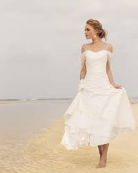 Short Wedding Dresses Tea Length Beach Bridal Gown Custom Size 0 2 4 6 8 10 12 Wedding Dresses Taffeta Tea Length Wedding Dress Beach Bridal Gown
