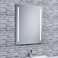 Check spelling or type a new query. Bathroom Led Mirror With Twin Illuminated Led Lights Jura Portrait