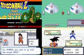 Team training rom hacks studio. Dragon Ball Z Team Training Gba