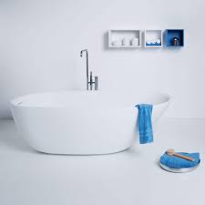 Badewanne 'sicilia' weiß 170 x 75 cm, mit whirlpoolsystem. Domovari Badewannen Freistehend