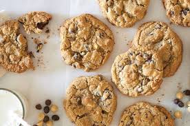 Our Favorite Chip Cookies King Arthur Baking Crunchy Oat Cookies Packed W In 2020 Oatmeal Chocolate Chip Cookies Oatmeal Chocolate Chip Cookie Recipe Cookie Recipes