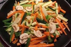 Poelee De Legumes Carottes Poivron Vert Courgettes Champignon Oignon Poelee De Legumes Recettes De Cuisine Legume Carotte