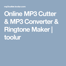 Online Mp3 Cutter Mp3 Converter Ringtone Maker Toolur Mp3 Online Converter