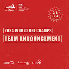 TEAM ANNOUNCEMENT‼️ Congrats to ex @waikatouniversity rower, @james. lyndon.scott who has been selected to represent New Zealand at the 2024  @fisu.rowing World University Champs 👏🏼 He'll be heading over to the  #Netherlands in