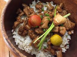 Chicken Salpicao Rice Bowl From Backyard S In Uptown Mall Brunch With Tarabells Eat Rice Bowls Food