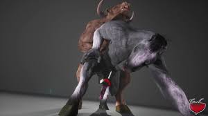 Minotaur and Horse have some fun
