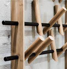 20 Cool Simple Small Wall Hanger Designs From Wood Designideas Designideas Decoratingideas Diy Coat Rack Coat Rack Wall Decorative Wall Hooks