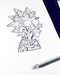 It premiered on january 27, 2014. Heres A Rick Sanchez Doodle From Rick And Morty Just Black And White Lemme Know What U Think Of It D Vexxart