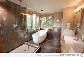 Choose the bathroom fixtures, like the toilet, the sink, and the shower or tub, as well as accessories like storage baskets, shelving, and a mirror. 15 Glass Showers For The Bathroom Home Design Lover Galley Bathroom Designs Bathroom Remodel Designs Contemporary Bathrooms