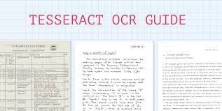 Tesseract OCR Guide: Exploring Capabilities & Performance