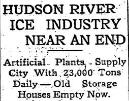 Ice Harvesting in Staatsburg