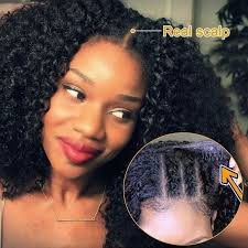 AA Hair Front Wig Womens Brazilian Human Long Curly Lace Wavy Hair Wigs US  2022