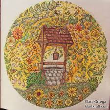 Secret Garden Johanna Basford Clara Ortega Pozo Jardines Secretos Jardin Secreto Libro De Colores