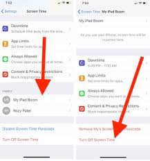 Step 3 select your child's name or yourself if you are the family sharing organizer. Can I Bypass Screen Time On Ipad Iphone App Restrictions Issues Fix