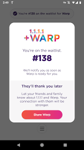 Saat koneksi internet wifi lemot, kamu harus ketahui apa masalahnya. Introducing Warp Fixing Mobile Internet Performance And Security