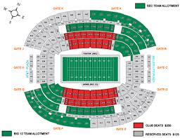 Rigorous Cotton Bowl Stadium Seating Chart Rows Cotton Bowl