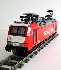 In The Last 5 Years Me And Bigdaedy Have Been Desiging Our Own Takes On The Bombardier Traxx In 1 45 Scale The Traxx Runs Bo Lego Trains Lego City Train Lego