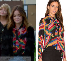 See the latest pretty little liars style, fashion, beauty, wardrobe, accessories and news. Aria Montgomery Fashion Clothes Style And Wardrobe Worn On Tv Shows Shop Your Tv