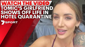 Bernard tomic chats to media at perth arena ahead of the hyundai hopman cup 2013. Who Is Bernard Tomic S Girlfriend Vanessa Sierra Background Earnings Net Worth 7news Com Au