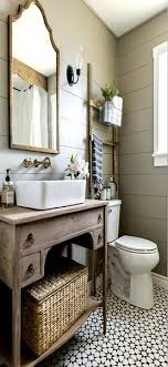 The simplicity behind the rectangular design does well at adding the right amount of style without going overboard. 21 Modern Farmhouse Style Bathrooms For A Rustic Shabby Chic Look The Flooring Girl