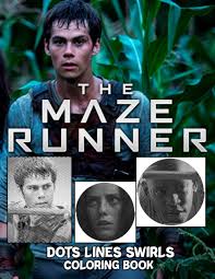 The death cure the official account for maze runner: The Maze Runner Dots Lines Swirls Coloring Book The Maze Runner Awesome Diagonal Dots Swirls Activity Books For Adult Original Birthday Present Gift Idea Amazon De Langlois Desire Fremdsprachige Bucher