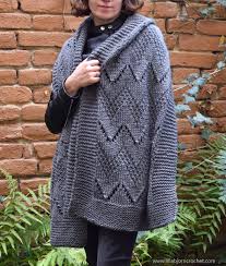 Namaste yoga kimono stretch knit wrap cardigan gray & black top size medium new. Namaste Scarf Back To My Knitting Lillabjorn S Crochet World