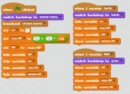 Step by step, how to build out the game from scratch, starting with the different variables to use. Pokemon Game In Scratch Mvcode