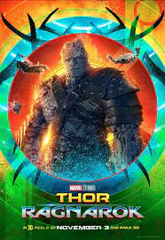 Poster Of Korg For Thor Ragnarok 2017 Best Marvel Characters Marvel Studios Movies Marvel Studios