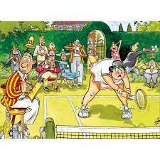 Check spelling or type a new query. Wasgij Original 6 Anyone For Tennis 150 Piece Jigsaw Puzzle The Works