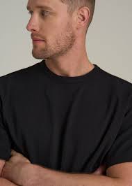 Men's Tall Heavyweight Tee Vintage Black