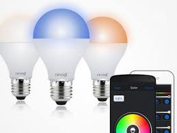 Revogi Smart Led Light Bulbs Controlled Via Bluetooth Electronic House