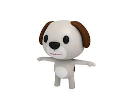 3d Model Puppy Little Dog Cgtrader In 2020 Little Dogs Dogs Puppies