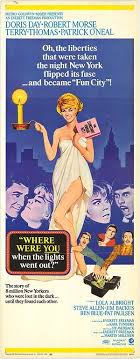 Where Were You When The Lights Went Out 1968 Doris Day Old Movie Posters Doris Day Movies Classic Movie Posters
