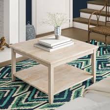 Elephance round coffee table with storage, 35.8 inch rustic wood coffee table with strong metal frame for living room, dining room, cocktail table, round sofa table (almond) 4.5 out of 5 stars 230 $149.99 $ 149. Unfinished Coffee Tables You Ll Love In 2021 Wayfair