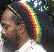 Rastaman Dreadlock Tam Black Wool Handmade In Australia Marley Crochet Crochet Hats Slouchy Hat Pattern