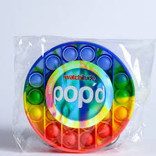 Pop D Rainbow Disc Bubble Popping Fidget Toy Piccolo Mondo Toys