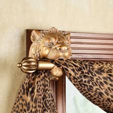 Curtain hooks and tiebacks serve a range of purposes, the most important of which is to secure curtains in 1. Lion Head Scarf Holder Pair