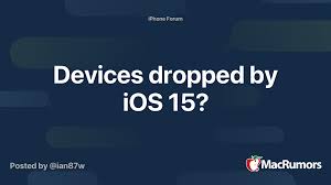 Though we are well into the ios 14 and ipados 14 lifecycle, fans have their eyes set on next month, more precisely on wwdc 2021. Devices Dropped By Ios 15 Macrumors Forums