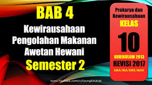 Download buku prakarya dan kewirausahaan kelas 10 semester 1 pdf quick overview kelas 10 sma prakarya dan kewirausahaan siswa kurikulum 2013 skip to contentsma kelas 10 / buku siswa sma kelas 10penulis : Kewirausahaan Pengolahan Makanan Awetan Hewani Prakarya Dan Kewirausahaan Kelas 10 Semester 2 Youtube