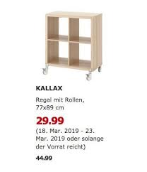 Ikea Chemnitz Kallax Regal Mit Rollen 77x89 Cm Kallax Regal Ikea Kallax Regal Kallax