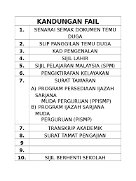 Mempunyai kelulusan yang lebih tinggi adalah kelebihan. Divider File Interview Spp