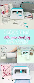 I hope you find something fun to make. 3 Cricut Joy Projects To Make During Quarantine Hello Creative Family