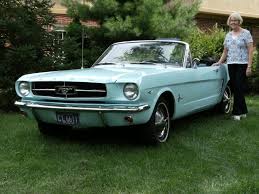 Cool blue '65 mustang convertible. Mustang Of The Day Gail Wise S 1965 Ford Mustang Convertible The News Wheel