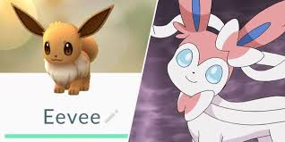 It can evolve into 8 different pokémon when fed 25 candies, these pokémon are: Pokemon Go Is Sylveon In The Game Game Rant