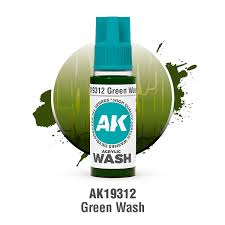 GREEN – ACRYLIC WASH